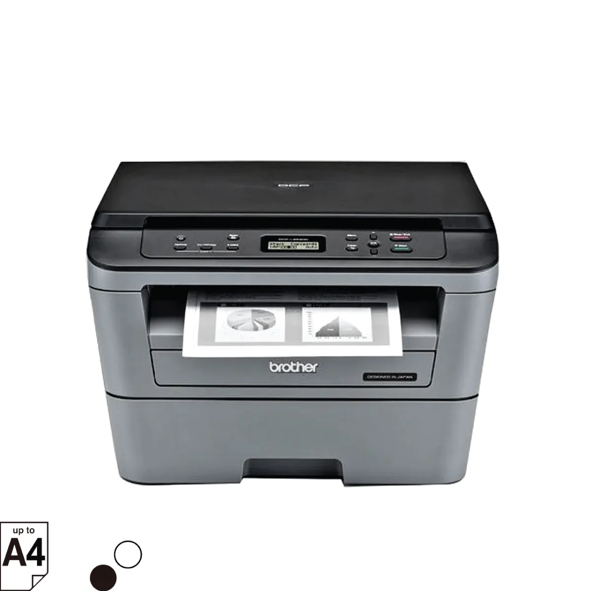 Brother DCP-L2520D thiết kế gọn gàng tiết kiệm không gian văn phòng