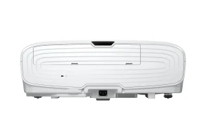Mặt trên máy chiếu Epson EH-TW8300 - nắp che motorized lens điện, thiết kế trắng tinh tế cho phòng chiếu phim