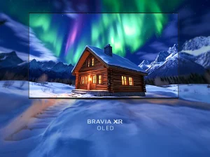 Tivi Sony K-55XR80 BRAVIA 8 màn hình OLED XR đen sâu, tương phản cao, màu XR Triluminos Pro