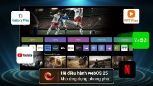Smart Tivi LG NanoCell 75 inch 75NANO80ASA chạy webOS 25, AI Magic Remote