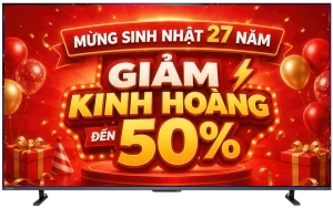 Tivi Toshiba Mini LED 55 inch 55Z670RP 4K - thiết kế viền mỏng cao cấp