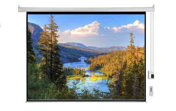 Màn chiếu điện 200 inch 4 mét