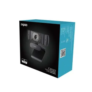 Webcam Rapoo C200 720P HD - Webcam học online giá rẻ, micro khử ồn