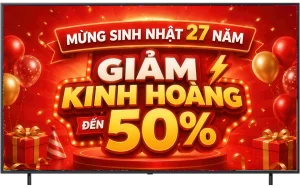 Tivi LG QNED 75 inch 75QNED80ASA 4K - màn lớn viền mỏng sang trọng