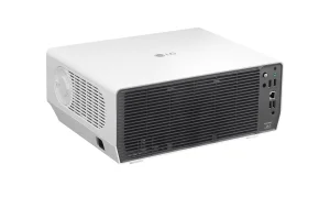 LG BF50RG chi tiết ống kính 1.6× zoom + lens shift motorized