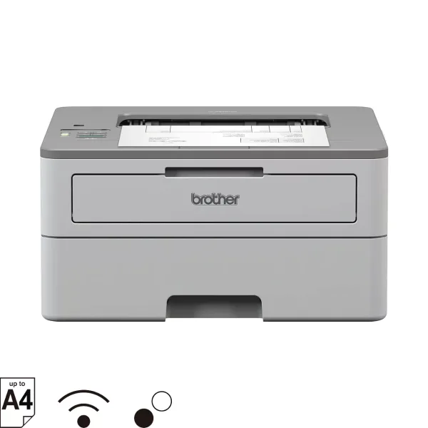 Máy in laser Brother HL-B2080DW mặt trước Wi-Fi Duplex