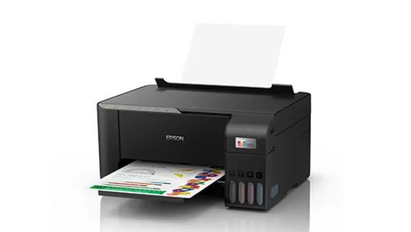 Epson L3250 mở nắp scan flatbed CIS 1200x2400 dpi quét tài liệu A4