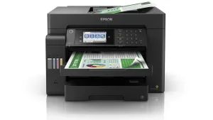 Máy in khổ rộng Epson EcoTank L15150 A3+ mặt trước với 2 khay giấy 500 tờ