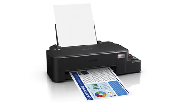 Hệ thống mực EcoTank tích hợp bên trong thân máy in Epson L121