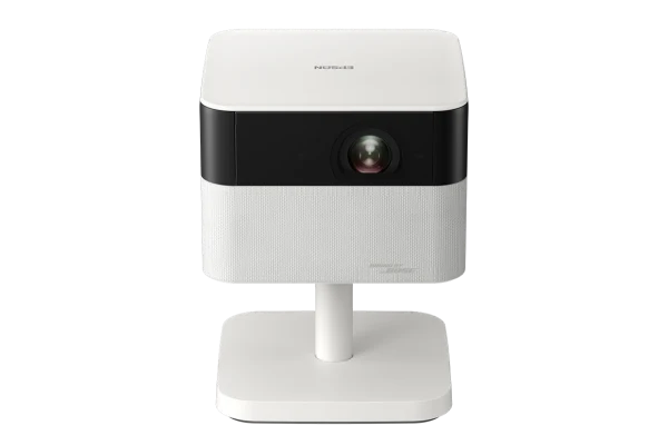 Máy chiếu mini Epson EF-71 Lifestudio Flex Warm White Full HD Google TV chân xoay chính diện