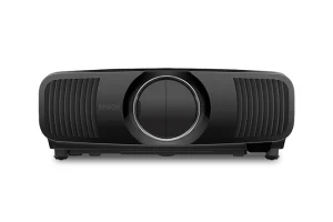 Máy chiếu Epson EH-LS12000B góc nghiêng trái - thân đen cao cấp, ống kính motorized 4K