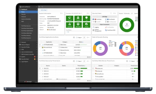 Tường lửa Fortinet FortiGate 70G (FG-70G) Next-Gen Firewall SD-WAN
