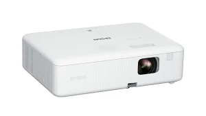 Máy chiếu Epson CO-FH01 góc nghiêng trái - thiết kế gọn nhẹ 2.4kg màu trắng
