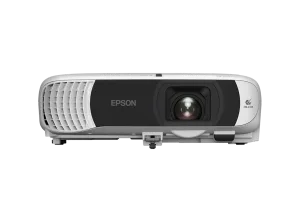 Epson EB-FH54 nhìn từ phía dưới với chân chỉnh nghiêng và lỗ treo trần