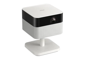 Epson EF-71 góc nghiêng - thiết kế chân xoay linh hoạt màu trắng ấm