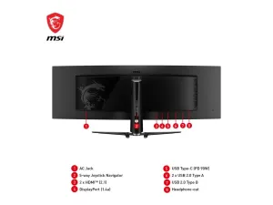 Màn hình MSI MPG 491CQP QD-OLED 49 inch DQHD cong 144Hz