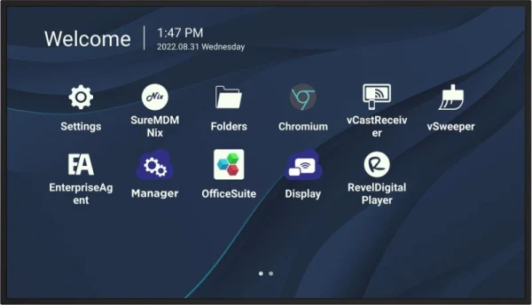 Màn hình quảng cáo ViewSonic CDE9830 98 inch 4K UHD chính hãng - mặt trước