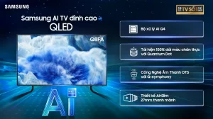 Tivi Samsung QA55Q8F5 màu sắc rực rỡ 100% dải màu nhờ Quantum Dot, chuẩn PANTONE