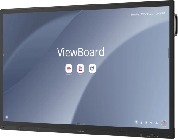 ViewSonic IFP6563-2C góc trái - màn hình boardroom + phòng họp doanh nghiệp cao cấp