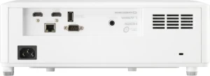 Mặt sau máy chiếu ViewSonic LS901HD - cụm cổng HDMI, RJ45 LAN, RS-232 chứng nhận Crestron