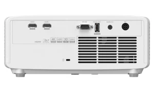 Optoma ZH350 cổng kết nối phía sau - 2x HDMI 2.0 + USB-A + RS-232