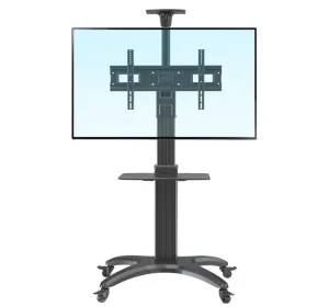 Chân tivi di động NB AVF1500-50-1P North Bayou - giá treo tivi 32-65 inch hợp kim nhôm có bánh xe