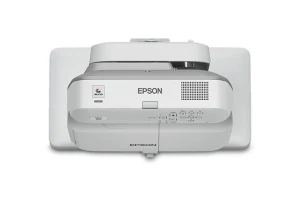 Epson EB-685Wi chiếu siêu gần biến tường và bảng thành màn hình cảm ứng tương tác cho lớp học thông minh