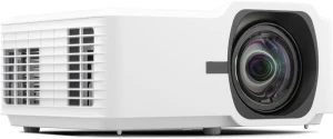 Máy chiếu ViewSonic LSD400HD-ST góc nghiêng phải - ống kính chiếu gần F=2.8 f=7.51mm