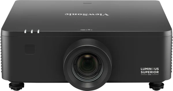 Máy chiếu ViewSonic LS960WU Laser WUXGA 8500 ANSI Lumens - mặt trước, ống kính zoom 1.6x, dòng Luminous Superior
