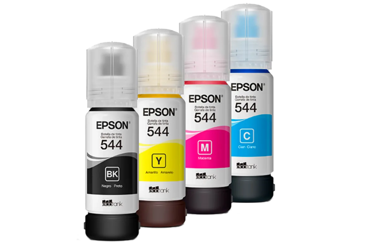 Bộ mực Epson 003 chính hãng 4 chai đen xanh đỏ vàng cho Epson L1210