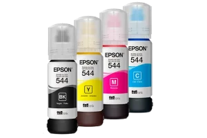 Bộ mực Epson 003 chính hãng 4 chai đen xanh đỏ vàng cho Epson L1210
