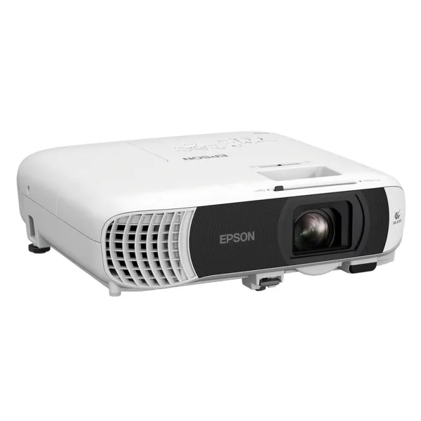 Epson EB-FH54 góc nhìn từ trên xuống thể hiện thiết kế mỏng nhẹ
