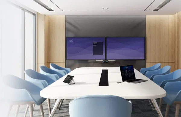 Yealink MeetingBar A30 - Thanh hội nghị video All-in-One camera kép cho phòng vừa