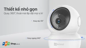 Camera Ezviz C6N 1080P - Camera WiFi trong nhà quay quét 360°
