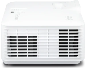 Máy chiếu ViewSonic LSD400HD nhìn từ trên - bảng điều khiển, khe tản nhiệt, chiếu 360 độ