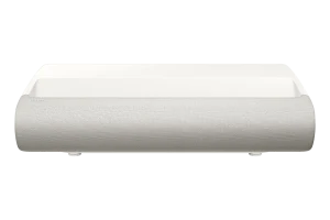 Máy chiếu Samsung The Premiere 7 LPU7D 4K UST laser chính hãng - mặt trước thiết kế vỏ vải sang trọng