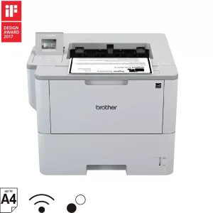 Máy in laser Brother HL-L6400DW enterprise 50ppm mặt trước