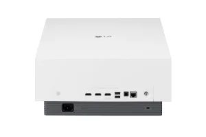 LG CineBeam HU810PW góc nghiêng - home theater premium 4K UHD
