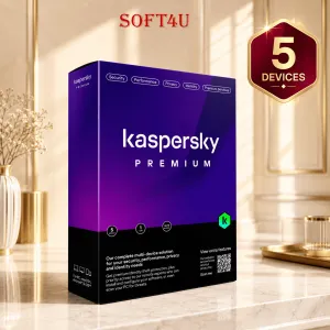 Kaspersky Premium - Phần mềm bảo mật bản quyền cao cấp cho 5 thiết bị