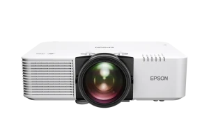 Máy chiếu Laser Epson EB-L690E WUXGA 4K Enhancement 6.500 lumens chính hãng - mặt trước ống kính