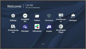 Màn hình quảng cáo ViewSonic CDE4330 43 inch 4K UHD chính hãng - mặt trước