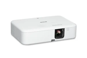 Máy chiếu Epson CO-FH02 góc nghiêng phải - thiết kế mini nhỏ gọn cho giải trí gia đình