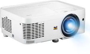 Máy chiếu ViewSonic LSD300W-ST góc nghiêng phải - máy chiếu gần LED tỷ lệ 0.49
