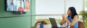 Poly Studio V12 USB Video Bar phòng họp nhỏ