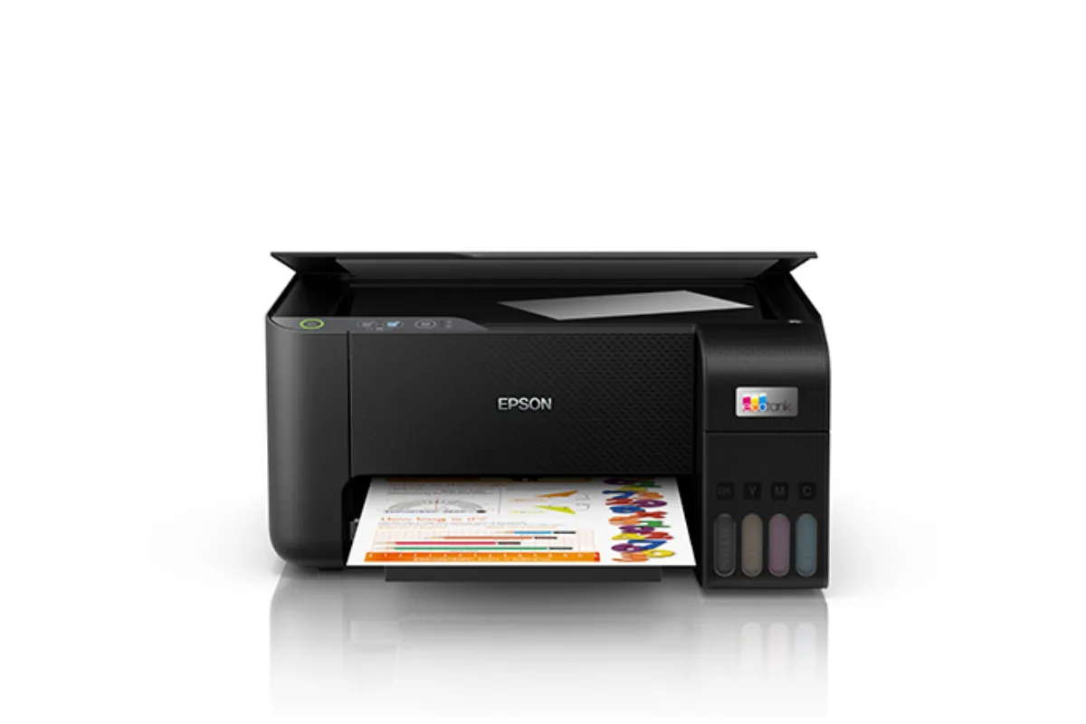 Máy in đa năng Epson EcoTank L3216 STD toàn cảnh in scan copy