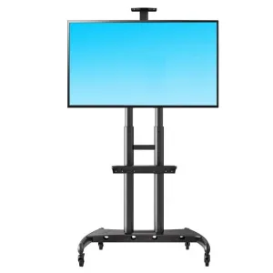 Chân tivi di động NB AVA1800-70-1P North Bayou khung sắt - giá treo tivi 55-90 inch tải 90,9kg có bánh xe