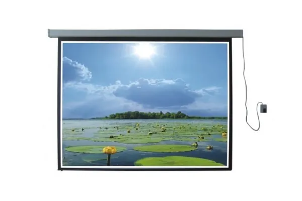 Màn chiếu điện 120 inch 2,13 mét remote