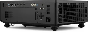 Cụm cổng và bảng lens shift máy chiếu ViewSonic LS950-4K - HDBaseT truyền tín hiệu xa, motorized zoom/focus/keystone