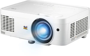 Máy chiếu ViewSonic LSD300W-ST LED góc nghiêng trái - nguồn sáng LED 60.000 giờ cho phòng học