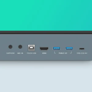 BenQ RE9804FV2 kết nối 5-in-1 USB-C 65W - ra hình + sạc + cảm ứng + data 1 cáp